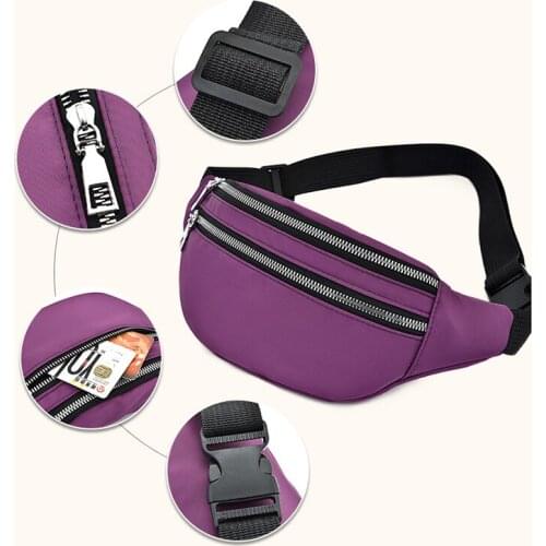 Fanny Pack Waist Bag for Women Men Waterproof Hip Bum Bag for Traveling Outdoors Workout Sport Travel Running XIN-Shipping