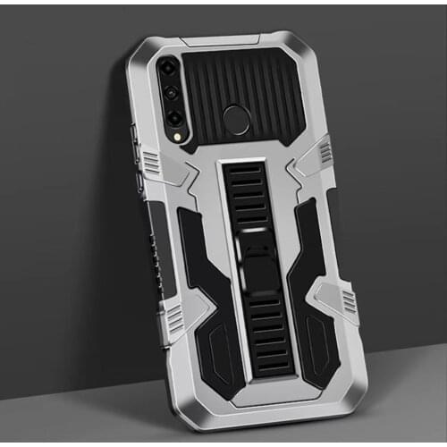 Shockproof Armor Phone Case For Huawei Honor 8A Prime 9X Pro 20 Lite 20S 9C 9S 8S Strong Anti-Fall Bracket Protective Back Cover