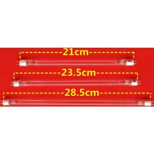 Three-purpose / portable UV analyzer 6W8W T5 254nm ozone-free quartz UV lamp