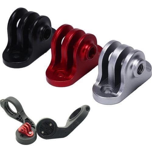 Aluminum Alloy Bike Bicycle Computer GoPro Mount Holder for iGPSPORT for Garmin for Bryton Handlebar Camera Adapter Bike Stand