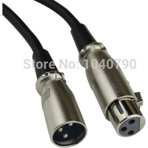 XLR 3Pin Mic Cable Cord Microphone Audio Male to Female Shielded Phone line Tuning decca nong male female 10M 33ft