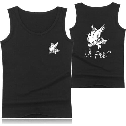 Lil Peep Vest Fashion Tops Women/Mens Summer Sleeveless Tank Streetwear Unisex Casual Vest Fitness Top