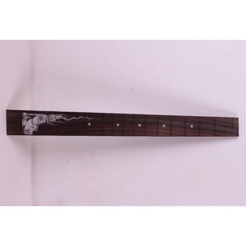 2 pcs Guitar Fretboard Fingerboard Fretless Guitar parts Dot inlaid Maple wood #28