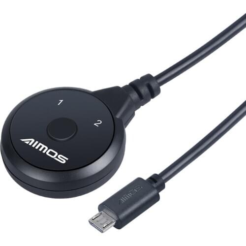 2 In 1 Out/4 In 2 Out Controller Switch Extender Cable for AIMOS HDMI-compatible KVM Switcher Splitter Computer Accessories