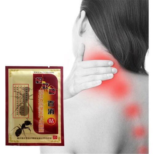 Chinese Herbal Ant Venom Analgesic Plaster balm Joint pain Relief Patch Neck/back Lumbar pain killer body Ache care patches 24Pc