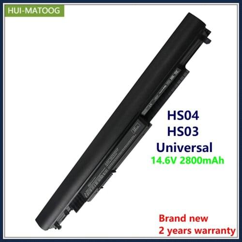 HS04 HS03 Laptop Battery for HP HSTNN-LB6V LB6U 807956-001 255 256 G4 G5 15-ac195TX TPN-C125/C126/I119/I120 14.6V 2800mAh 41Wh