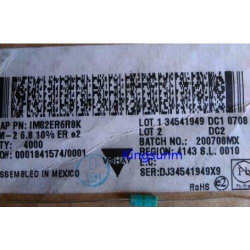 Free shipping 10pcs IM02ER6R8K VISHAY 0307