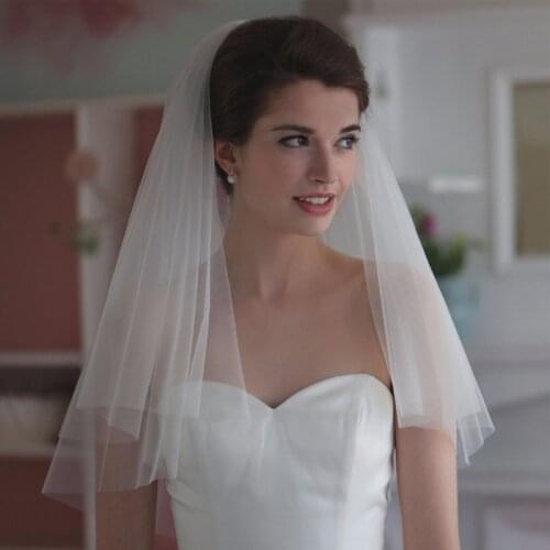 Foviva Wedding Short Veils