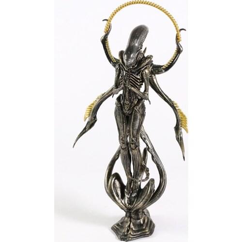 Alien Xenomorph Buddhism PVC Figure Statue Collectible Model Figurine Toy