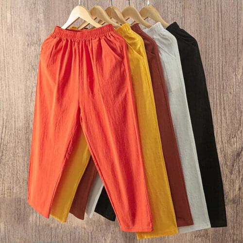 Jiayan Women's Trousers Harem Pants