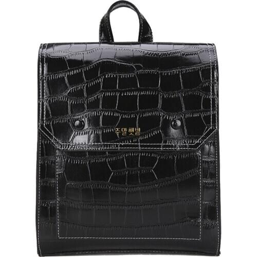 Khamezoa pu handbag 2021 new tide of business female backpacks women handbag women black formal bags street backpacks