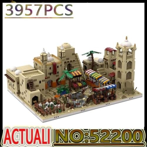 New Star Movie Serier War Desert Village Mos Eisley-Cantina Skywalke MOC-32630 Building Block Toy Childrens DIY Birthday Gift