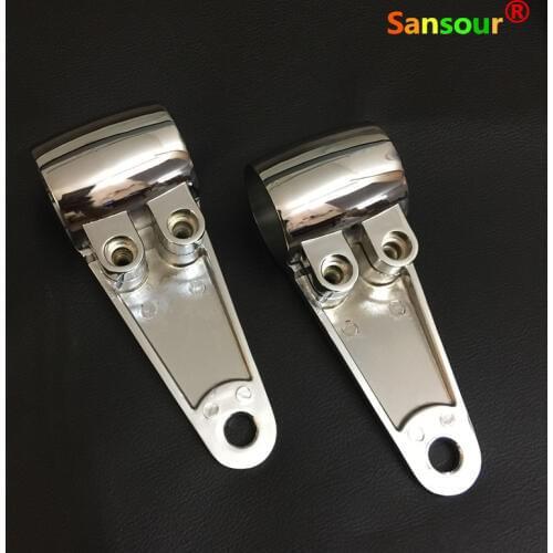 Motorcycle Fork Mount Headlight Mount Bracket Fits most motor bike Chopper Bobber Cafe racer models with 35mm~41mm Fork Tube
