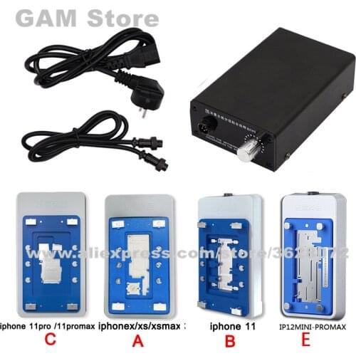 MIJING CH5 CH3 CH5-E/C/B/BC/A Heater Welding Preheater Board Layer Platform Glue Remove PCB Teardown Solder For iPhone X-12proma