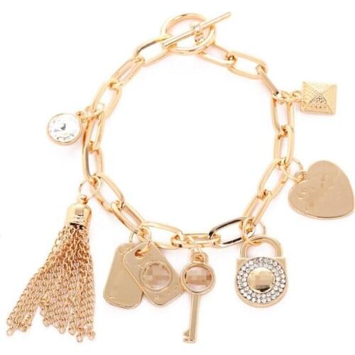 Fashion Bracelet Women Hand Wrist Jewelry Accessories Female Bracelet 2021 With Rhinestone