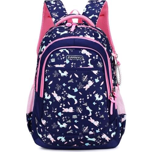 Girl princess School Bag Children School Backpacks large capacity Kids Satchel Printing backpack Ultralight Mochila Escolar