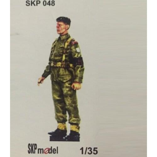 1/35 Air Force Officer, Resin kit soldiers GK, Military theme Scene combination, Uncoated No colour