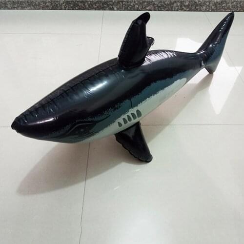 1Pcs Floating Shark Float Toy Kids Adults Inflatable Water Toys Swimming Pool Simulation Whale Fish Animals Toys Pool Accessory