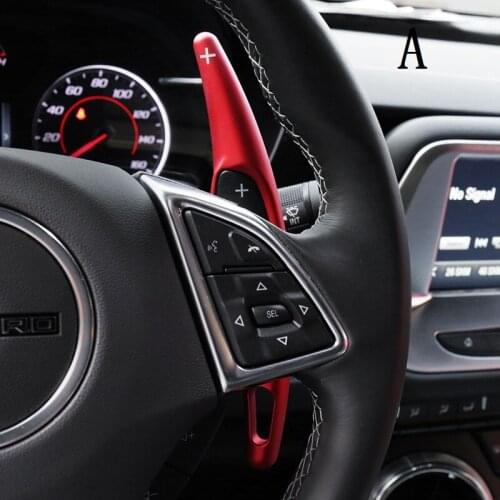 Fit for Camaro special Aluminum Alloy steering wheel paddle shift paddles komaro 16-17