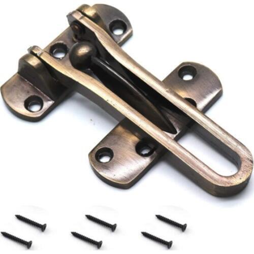 Anti-theft buckle anti-theft chain door lock security door buckle door chain anti-lock buckle Hotel hotel door bolt pull buckle