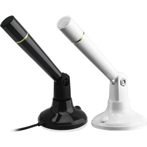 G22 3.5mm Adjustable Studio Audio Recording Microphone PC Desktop Computer Mic микрофон