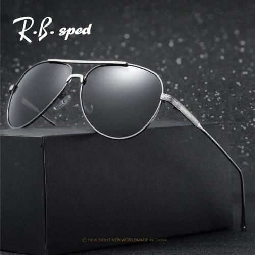 Luxury 2017 Aviato Polarized Sunglasses men Brand designer Alloy Frame mens sun glasses Mirror Coating Eyewear Driving Glasses