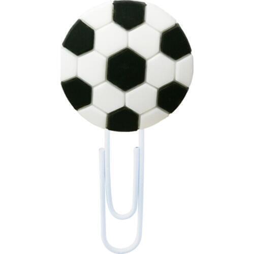 1pcs Football Bookmarks for Books Soccer Book Mark Flags Page Holder Paper Clips for School Teacher Office Supply Kids Gift