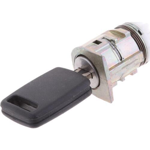 Replacement Left Driver Side Door Lock Cylinder Key Set for Audi A6 A6L