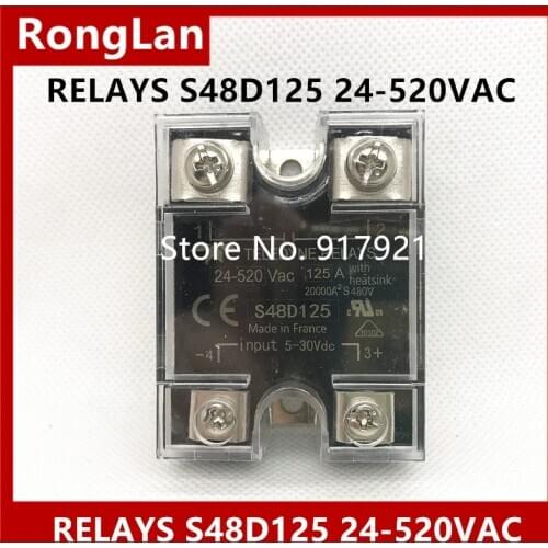 [ZOB] The original TELEDYNE RELAYS S48D125 24-520VAC 125A solid state relay