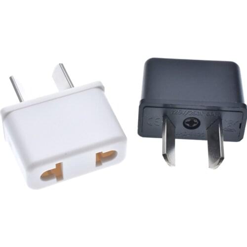 1 PCS) AU 2 Pin Max. 250V 6A Mini Adapter Change EU /US/Japan Plug