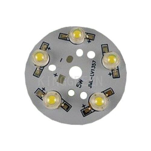 100X best quality LED 5W high power led with aluminium PCB for led bulb lighting free shipping