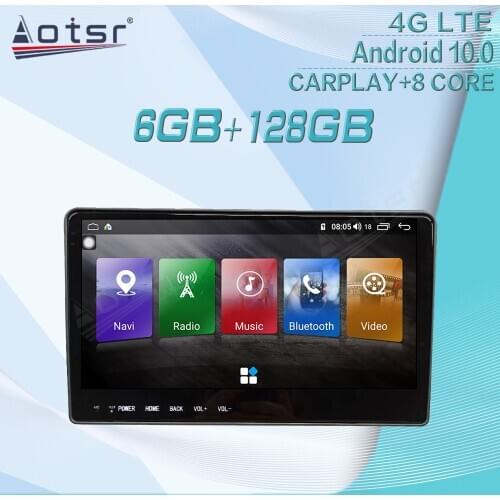 128G Carplay For Buick Royaum Android Radio Tape Recorder Car Multimedia Player Stereo Head Unit GPS Navigation NO Din AutoAudio