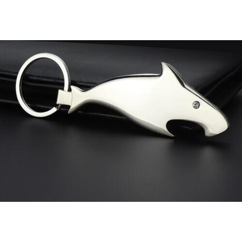 2020 Fish-Shark Keychain Beer-Bottle-Opener Tool-Wine-Accessories Cerveja Ocean-Sea Animal Key Ring Key Chain