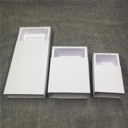 24Pcs/Lot Four Size Paper Drawer Gift Boxes Kraft Handmade Soap Package Supply Boxes Party Storage Box For Candy/Handicraft/Cake