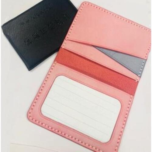 Designer leather craft template cutter card holder wallet knife mould cutting dies hand punch tool set deri el aletleri