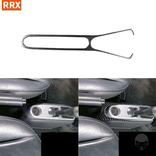 For Benz Smart Fortwo 451 Coupe Cabrio Pure Pulse Passion 2011 2012 2013 2014 2015 Carbon Fiber Gear Keyhole Frame Car Stciker