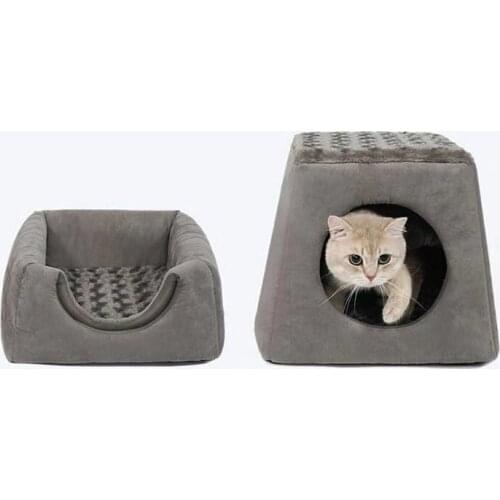 Cat Beds & Furniture Cat Litter Four Seasons Cat Beds Universal Collapsible Cat Litter Small Kennel Cat House Cat Supplies Net