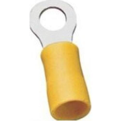 Circular pre-insulating terminal RV5.5-4 Yellow 500 pieces