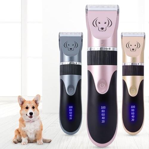 Pet Cat Hair Clippers for dogs Rechargeable Grooming Shaver professional Set Electric Shear Hair Trimmer for Animal kit