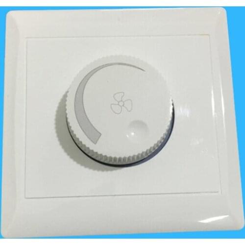 Hot sale 220V 10A Adjustment Ceiling Fan Speed Control Switch Wall Button Dimmer Switch
