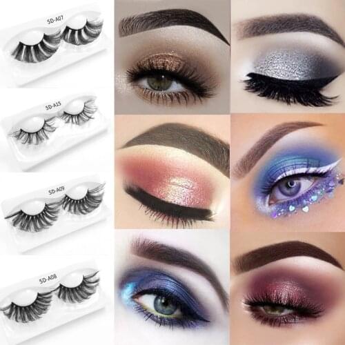 5D lengthened 25MM thick European and American mink eyelashes, fluffy, soft and slender curling eyelashes, reusable eyelashes