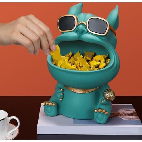 Cut Animal Shaped Key Phone Storage Basket Home Decor Accessory Figurine Food Jewelry Display Mold Office Car Ornament