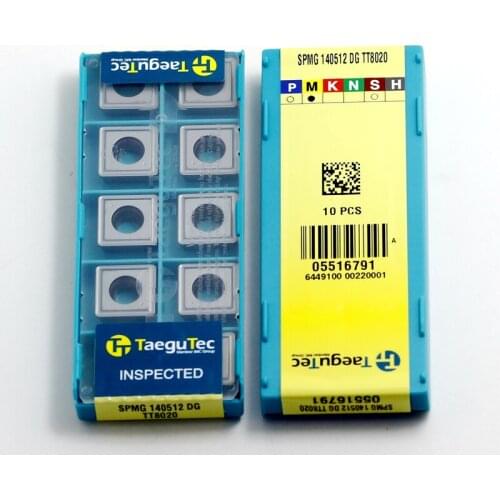 SPMG140512 DG TT8020 10pcs/lot Taegutec T-drill insert 100% original