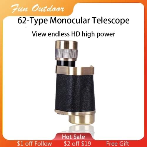 Military 62 Type Monocular Telescope 8x30 Zoom A-level Waterproof Lll Night Vision With Coordinate Spotting Scope For Hunting