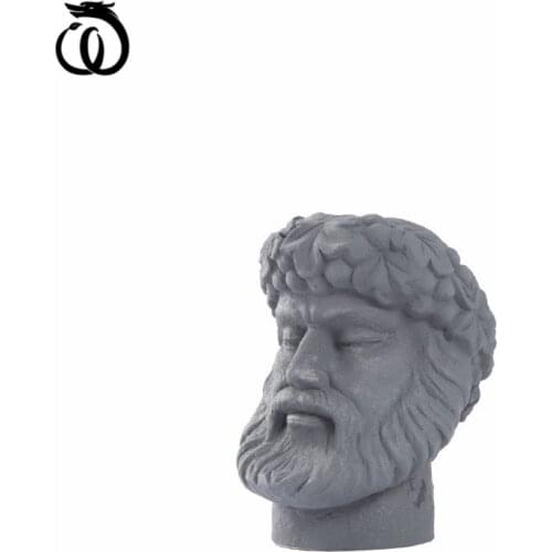 WU CHEN LONG Nordic Modern Abstract Gypsum David Human Head Art Sculpture Figure Statue Ceramics Craft Home Decoration R6665