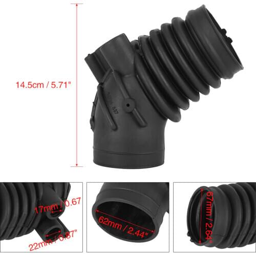 X Autohaux 13711739575 Car Air Intake Boot Hose Tube Flow Meter for BMW 3er Compact / Coupe / Touring E36 316i 1993-2000