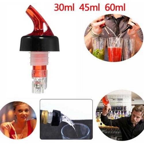 45/60ml Drinks Wine Cocktail Dispenser Portable Quick Shot Measure Measurement Pourer Home Tools Bottle Nozzle Stoppers