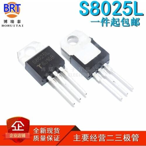 10pcs/lot S8025L TO220 S8025 TO-220 25A 600V SCR