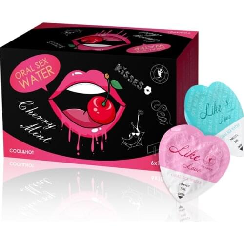 6Pcs Strawberry/Oranges/Peaches/Cherries Edible Flavor Water Based Oral Sex Water Sex Anal Oral Gel Female Climax Sex Lubricant