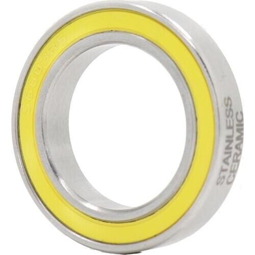 6803-2RS Stainless Bearing 17*26*5 mm ( 1 PC ) ABEC-3 6803 RS Bicycle Hub Front Rear Hubs Wheel 17 26 5 Ceramic Balls Bearings